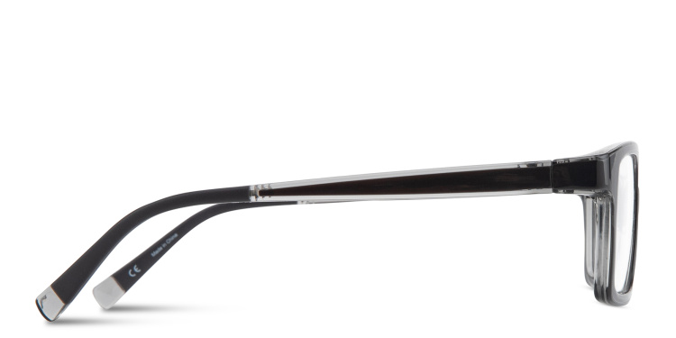 Shop SPIN ON8 Kids Rectangle Eyeglasses in Grey online.