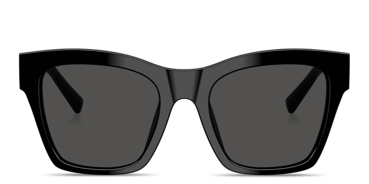 Shop Dolce & Gabbana DG Square Sunglasses in Black online.