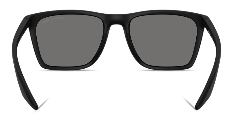 تسوق نظارات شمسية طراز بيلو بتوقيع العلامة برادا لينيا روسا بلون أسود أونلاين.