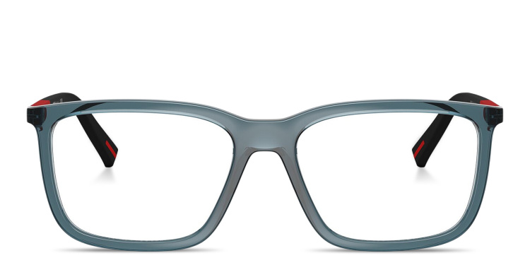 تسوق نظارات طبية طراز بيلو بتوقيع العلامة برادا لينيا روسا بلون أزرق أونلاين.