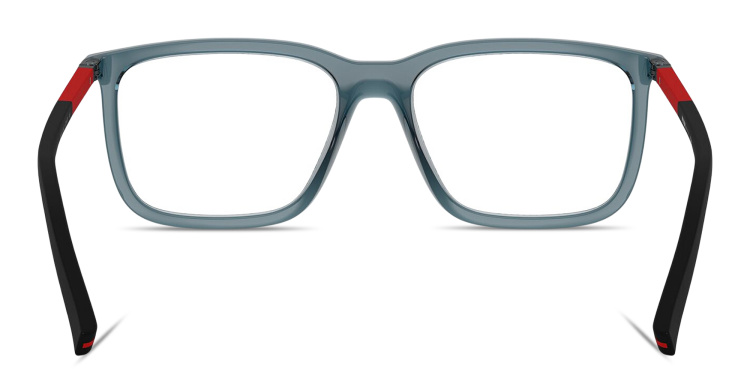 تسوق نظارات طبية طراز بيلو بتوقيع العلامة برادا لينيا روسا بلون أزرق أونلاين.