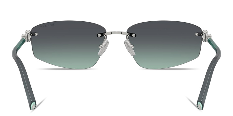 تسوق نظارات شمسية تيفاني هاردوير غير منتظمة بدون إطار للجنسين تيفاني أند كو بلون فضي أونلاين.