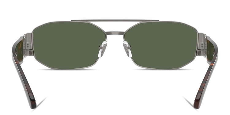 تسوق نظارات شمسية ميدوسا بإطار غير منتظم فيرزاتشي بلون رصاصي أونلاين.