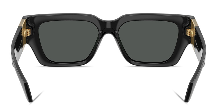 تسوق نظارات شمسية ميدوسا بإطار مربّع فيرزاتشي بلون أسود أونلاين.