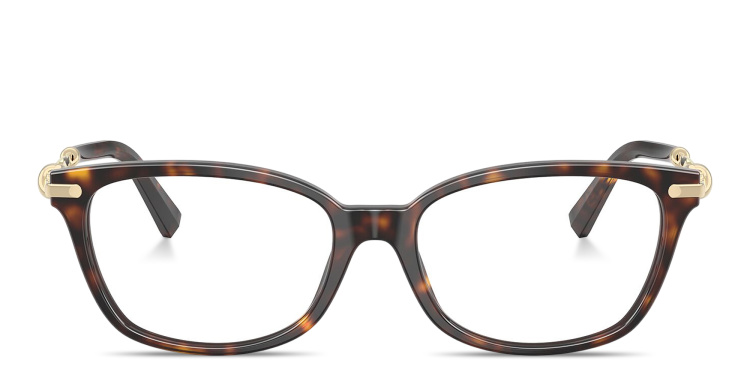 تسوق نظارات طبية طراز بيلو مزيّنة بعقدة تيفاني أند كو بلون مموه أونلاين.