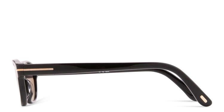 Shop TOM FORD Chloe Oval Sunglasses in Black online.