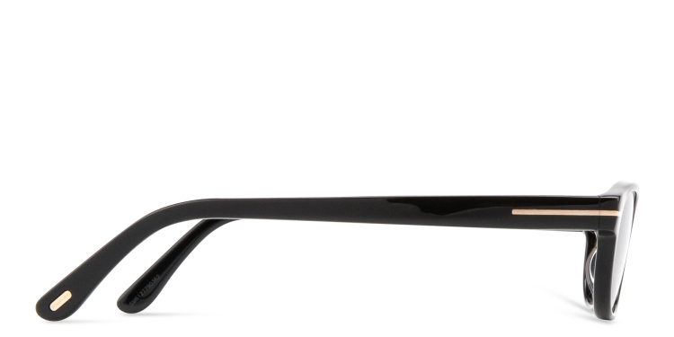 Shop TOM FORD Chloe Oval Sunglasses in Black online.