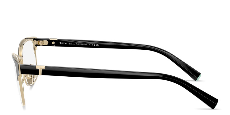 Shop TIFFANY Tiffany T Pillow Eyeglasses in Black online.