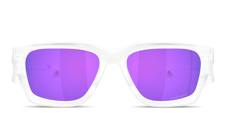 Shop Oakley Instagator Rectangle Sunglasses in Clear online.