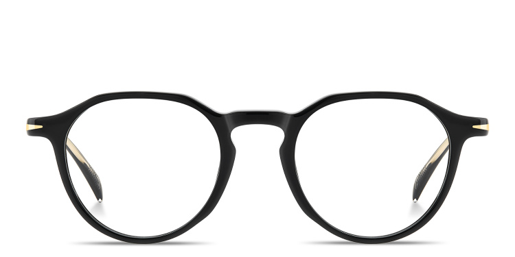 تسوق نظارات طبية طراز بانتوس بشعار العلامة ديفيد بيكهام بلون أسود أونلاين.