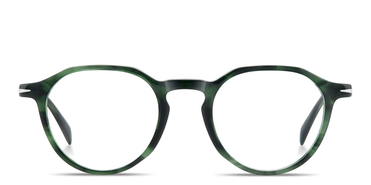 تسوق نظارات طبية طراز بانتوس بشعار العلامة ديفيد بيكهام بلون أخضر أونلاين.
