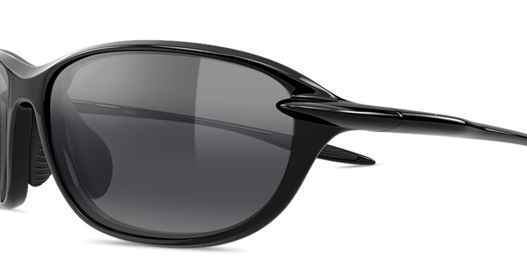 Shop Maui Jim HO’OKIPA ULTRA R-XS Unisex Panthos Sunglasses in Black online.
