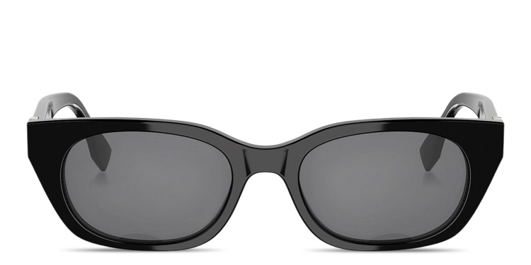 Shop FENDI Forever Fendi Cat-Eye Sunglasses in Black online.