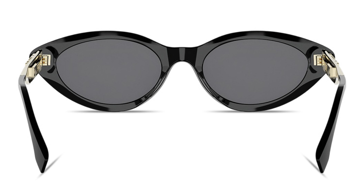 Shop FENDI Fendigraphy Cat-Eye Sunglasses in Black online.