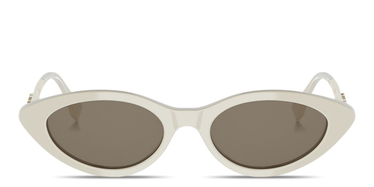 Shop FENDI Fendigraphy Cat-Eye Sunglasses in Beige online.