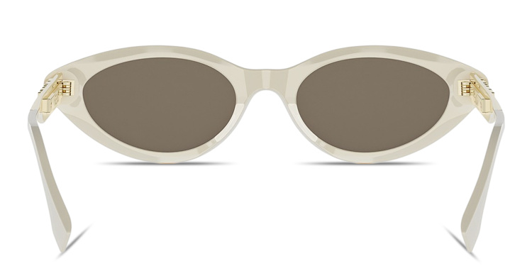 Shop FENDI Fendigraphy Cat-Eye Sunglasses in Beige online.