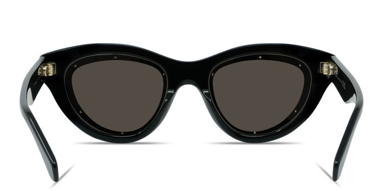 Shop LOEWE Anagram Cat-Eye Sunglasses in Black online.