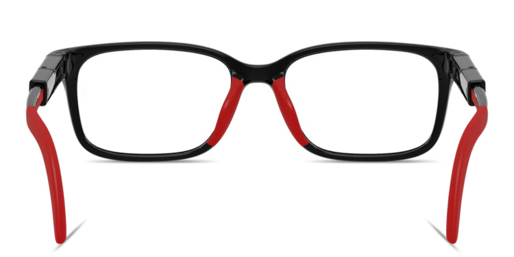 Shop Ray-Ban Optics Kids Panthos Eyeglasses in Black online.