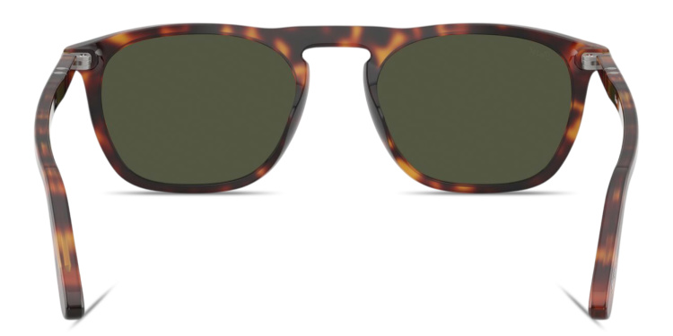 Shop PERSOL Gae Unisex Square Sunglasses in Havana online.