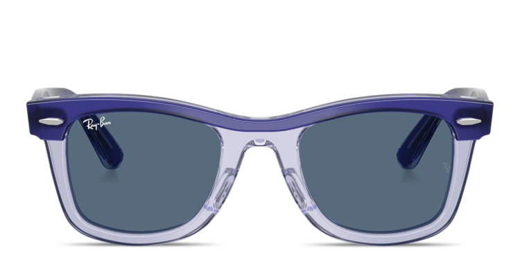 Shop Ray-Ban Junior Mini Street Neat Kids Square Sunglasses in Blue online.