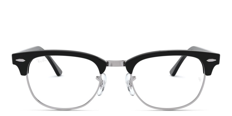 تسوق نظارات طبية كلوب ماستر أوبتكس بإطار مربّع راي بان بلون أسود أونلاين.