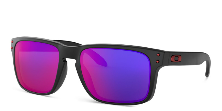 Shop Oakley HOLBROOK™ Square Sunglasses in Black online.