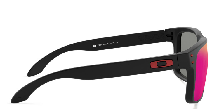 Shop Oakley HOLBROOK™ Square Sunglasses in Black online.