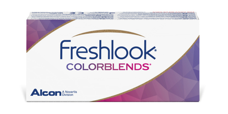 Shop Freshlook COLORBLENDS Monthly Color Contact Lenses - Amethyst in Violet online.