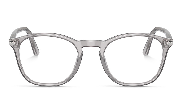 تسوق نظارات طبية مربّعة بيرسول بلون رمادي أونلاين.