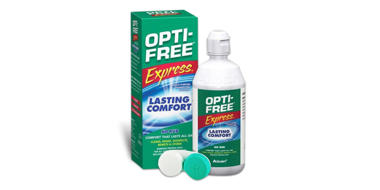 Shop OPTI-FREE EXPRESS Lens Solution 120 ml online.
