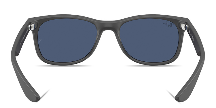 Shop Ray-Ban Junior New Wafarer Kids Square Sunglasses in Grey online.