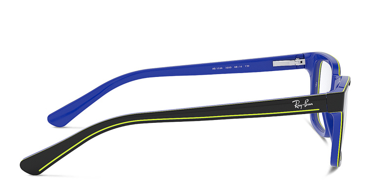 تسوق نظارات طبية مربّعة راي بان جونيور بلون رمادي أونلاين.