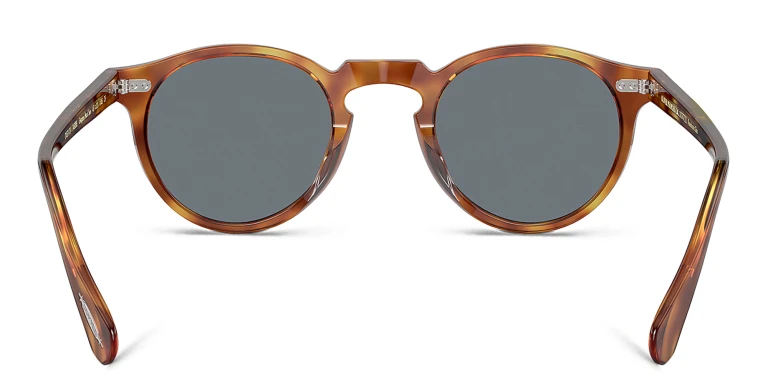 Shop OLIVER PEOPLES Unisex Panthos Sunglasses in Brown online.