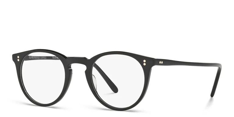 تسوق نظارات طبية دائرية أوليفر بيبلز بلون Black أونلاين.