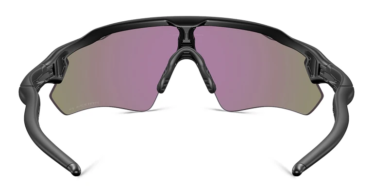 تسوق نظارات شمسية واسعة بنصف إطار على شكل قناع اوكلي بلون Black أونلاين.