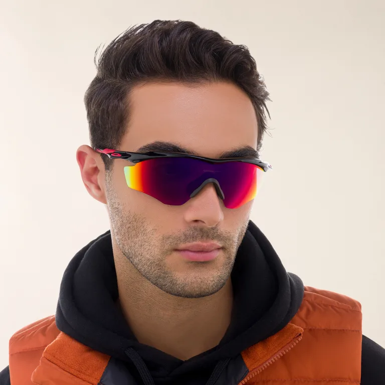 تسوق نظارات شمسية أم تو فرايم إكس أل غير منتظمة واسعة العدسات بدون إطار اوكلي بلون Black أونلاين.