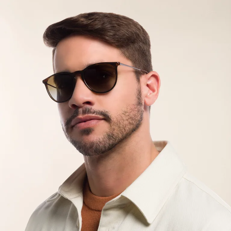Shop Ray-Ban Erika Classic Panthos Sunglasses in Tortoise online.