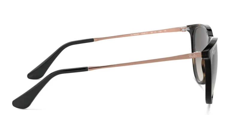 Shop Ray-Ban Junior Erika Kids Panthos Sunglasses in Havana online.