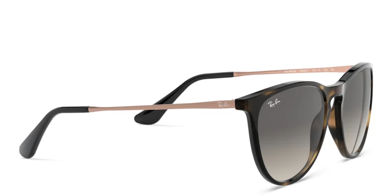 Shop Ray-Ban Junior Erika Kids Panthos Sunglasses in Havana online.