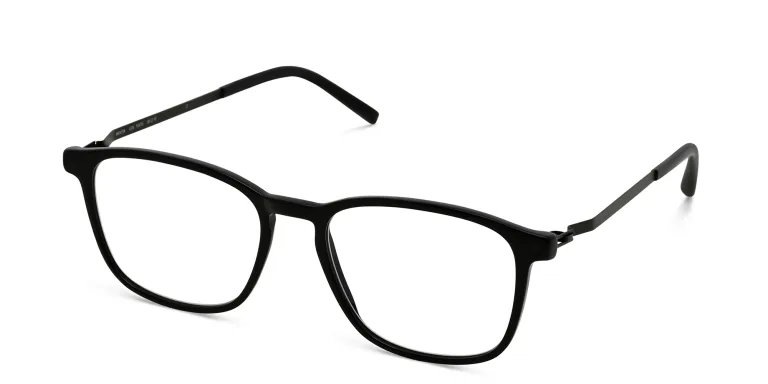 Shop MYKITA Tuktu Square Eyeglasses in Black online.