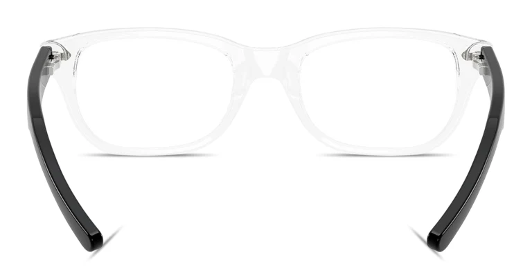 Shop Ray-Ban Junior Optics Kids Square Eyeglasses in Clear online.