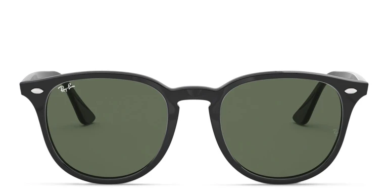 Shop Ray-Ban Panthos Sunglasses in Black online.