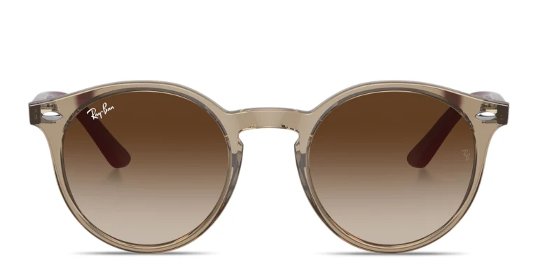 Shop Ray-Ban Junior Kids Panthos Sunglasses in Brown online.