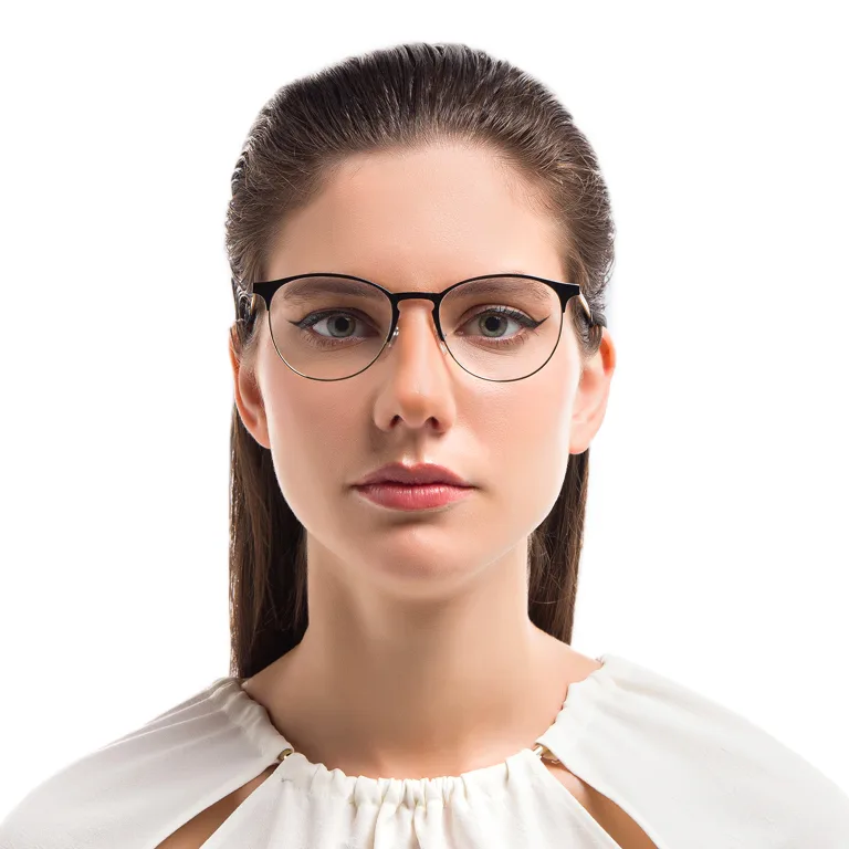 Shop Ray-Ban Unisex Panthos Eyeglasses in Black online.