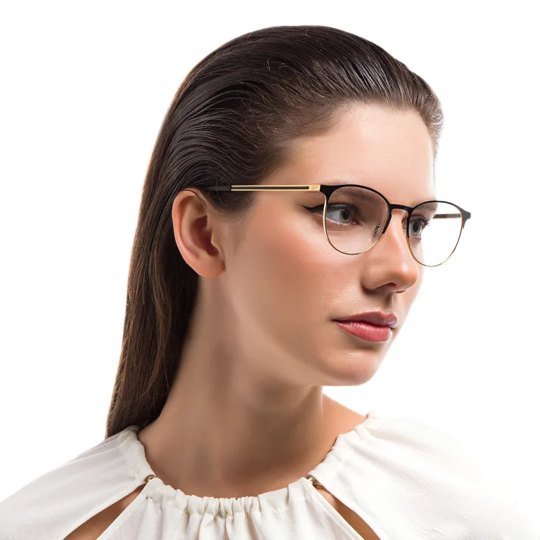 Shop Ray-Ban Unisex Panthos Eyeglasses in Black online.