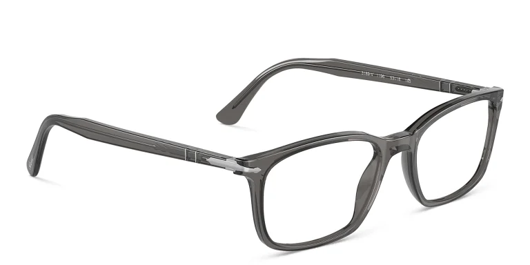 تسوق نظارات طبية مستطيلة واسعة بيرسول بلون Grey أونلاين.