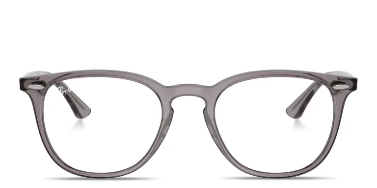 Shop Ray-Ban Optics Unisex Panthos Eyeglasses in Grey online.