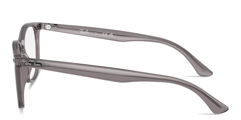Shop Ray-Ban Optics Unisex Panthos Eyeglasses in Grey online.