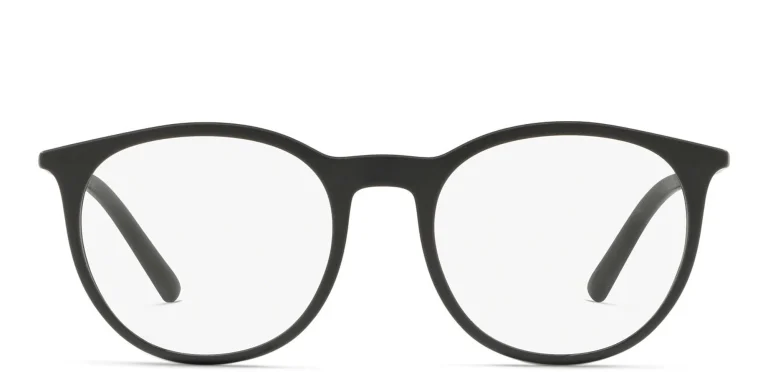 Shop Dolce & Gabbana Panthos Eyeglasses in Black online.
