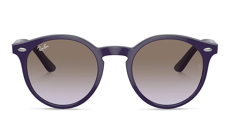 Shop Ray-Ban Logo Kids Panthos Sunglasses in Purple online.